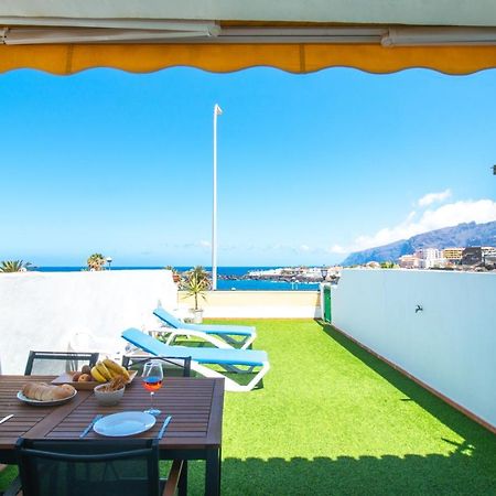 El Varadero Grande terrasse ensoleillée face à la mer Puerto de Santiago (Tenerife) Exterior foto