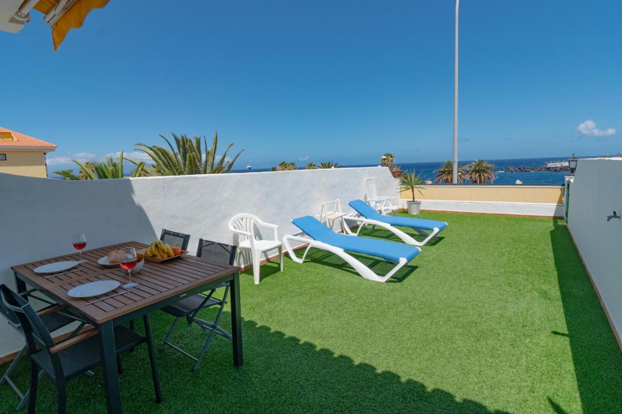 El Varadero Grande terrasse ensoleillée face à la mer Puerto de Santiago (Tenerife) Exterior foto